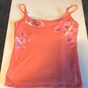 Betsey Johnson butterfly tank size Large